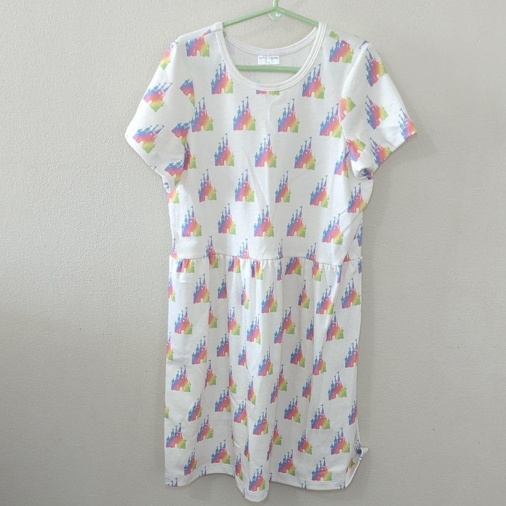 Jennifer Ann Walt Disney World Castle Dress Cinderella Multicolor Girls Size 10